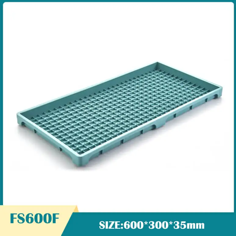 Factory Direct Sales Customized 60*30*3.5cm Large Plant Tray Pp Rice Nursery Seed Trays