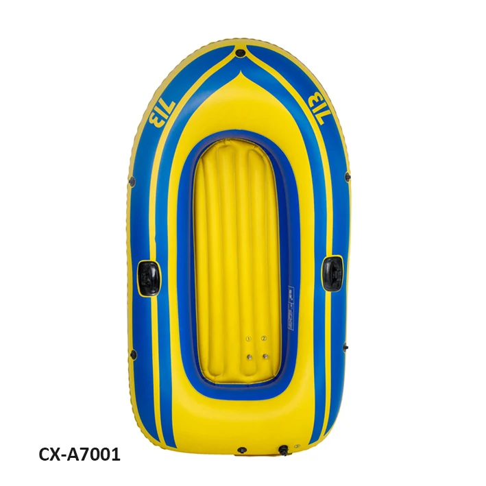 713 двухместная Надувная гребная лодка, утолщенная 0,4 мм резиновая желтая синяя 713 надувная резиновая лодка, рафтинг на открытом воздухе, лодка, плот