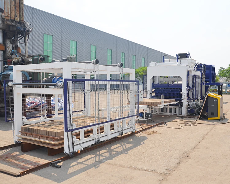 building block making machine  QT12-15 fully automatic block machine making blocks