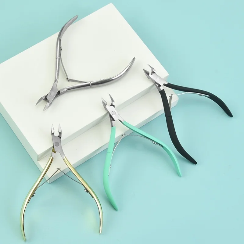 Hot Sale Stainless steel Cuticle Nipper Double pronged beak dead skin pliers