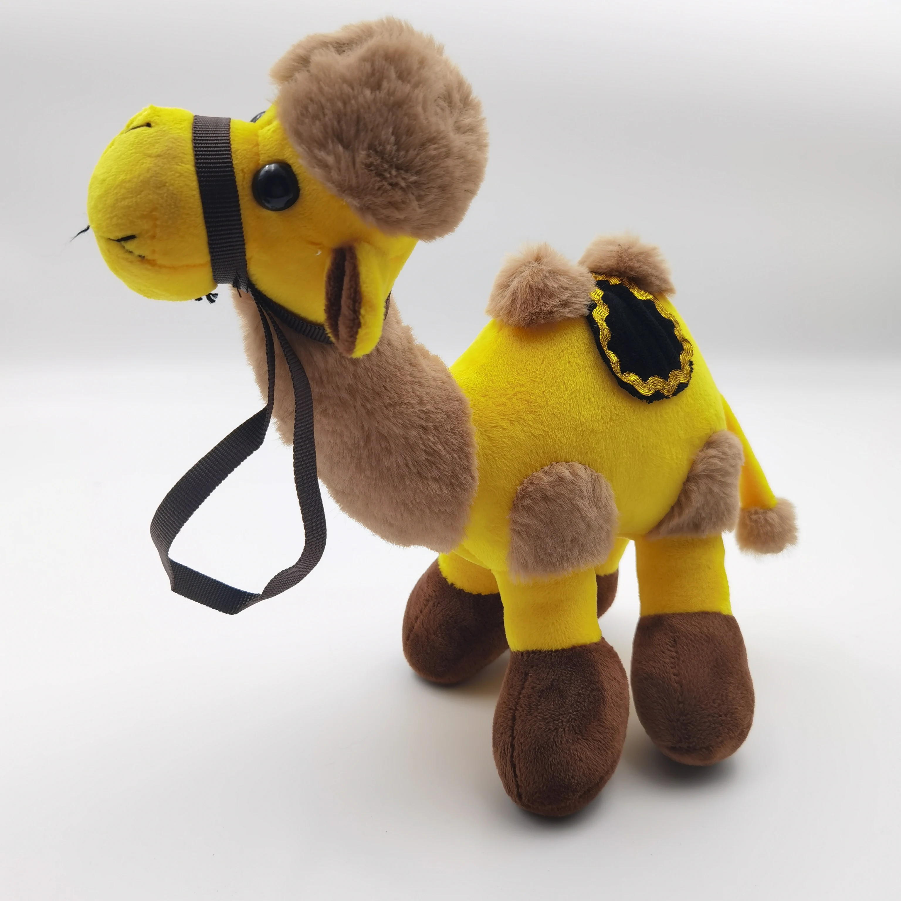 Оптовая продажа супер мягкая плюшевая верблюжья игрушка в виде животных Дубай подушка подарки для друзей