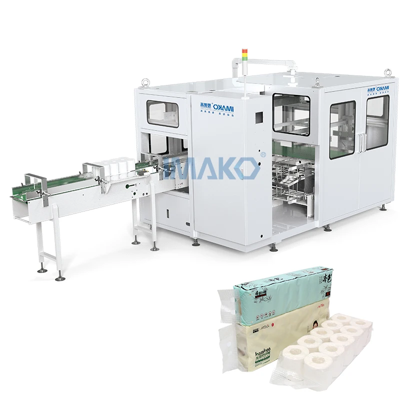 Automatic servo control tissue paper making machine high speed single tissue v fold paper towel wrapping packing machine