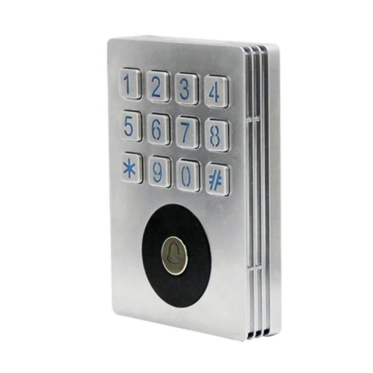 ZK Metal Case Waterproof IP67 5000 Users Standalone Door Access Control System Keypad RFID Reader