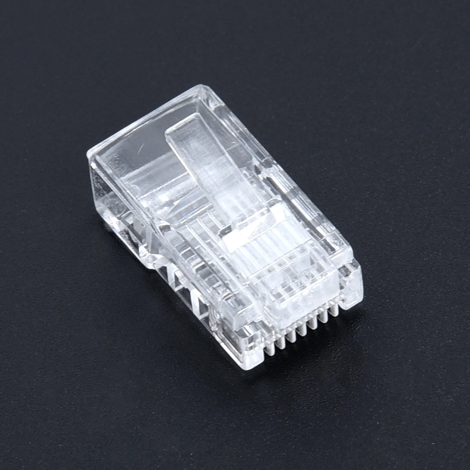  Высококачественный Кабельный разъем FSATECH lan utp cat6 rj45 8p8c с позолоченным кабельным разъемом