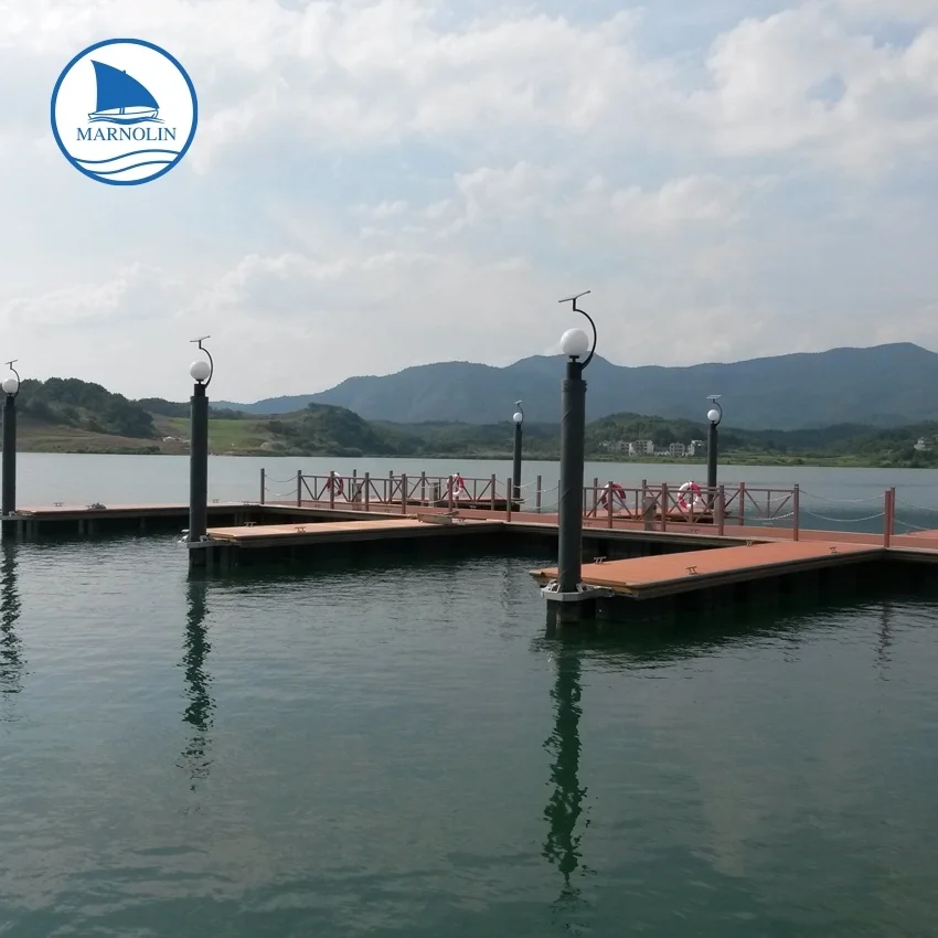 Luxury Recreational Floating dock Aluminum Pontoon Boat dock