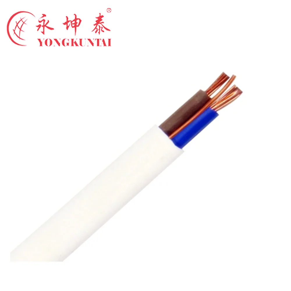 BVVB  2.5mm Wire Flexible Electrical Flat Twin and Earth Cable