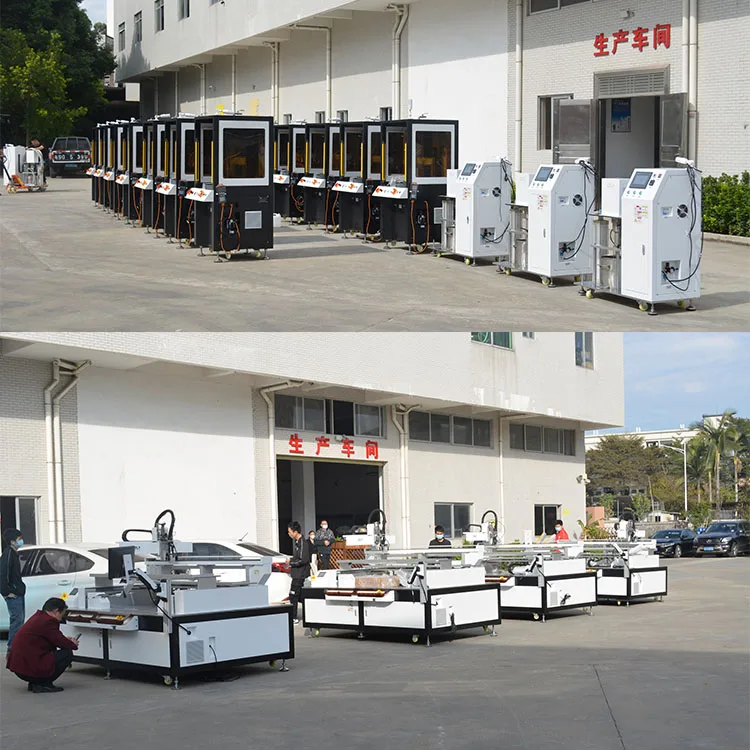 Customized On Line All In One New Energy Assembly Machine with Dispensing Machine/UV Curing Machine/Board Storage Machine