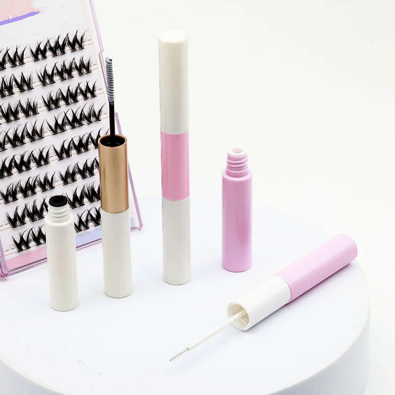 2 in 1 Cluster Eyelashes Glue Strong Hold Comfortable Gentle Formula DIY Lash Extension Bond Seal