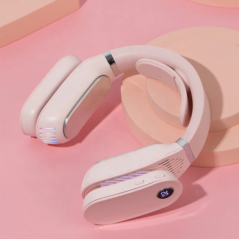 Factory direct sales ce emc fcc rohs neck hanging cooler fan reach to 15 degree centigrade and warmer 52 neck cooler and warmer