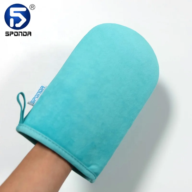 Instant Lotion Self Tanner Tanning Mitt Glove for Best Fake Tan Exfoliating Gloves