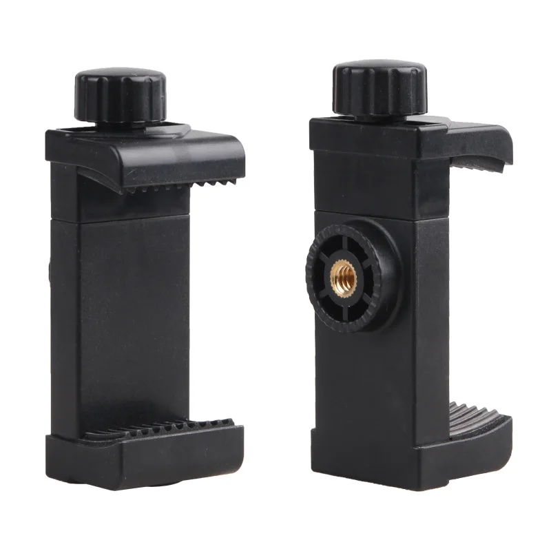 Phone Holder for Tripod Cell Phone Tripod Mount Adapter Clip for iPhone 11