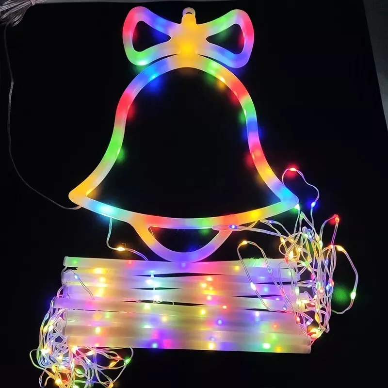 Solar Christmas Light Santa Toy Climb Lights For Holiday Festival Party Christmas Decor Outdoor Waterproof Climbing Light