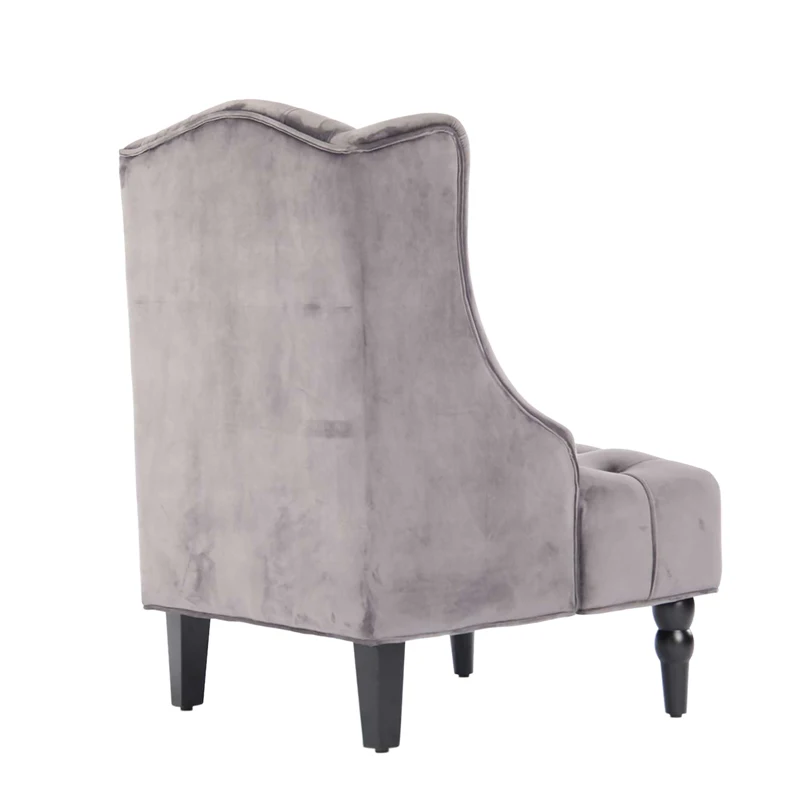 
Modern comfortable living room fabric coffee shop sofa chair leisure chair 