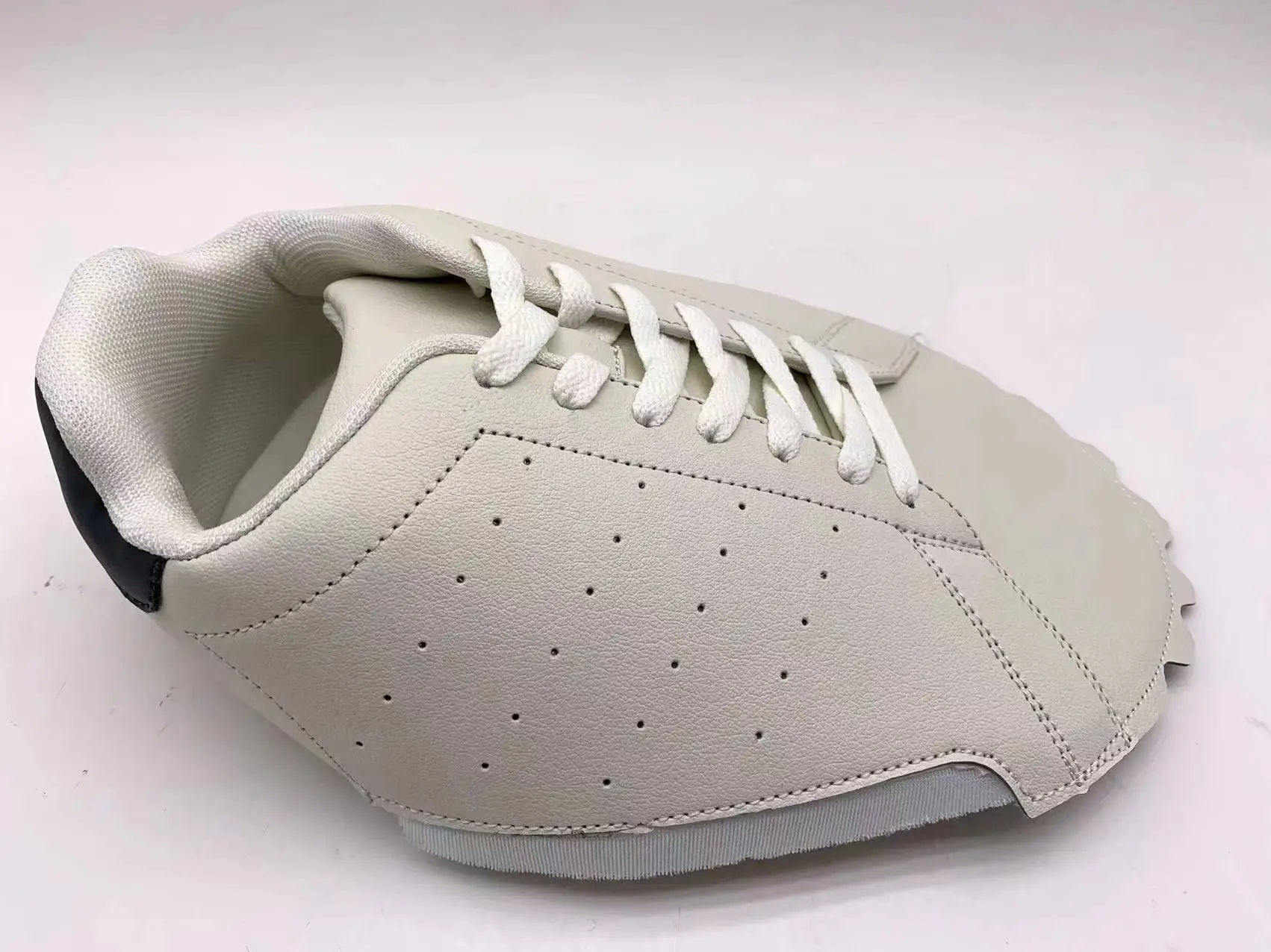 Men Semi Finished Shoes Upper Breathable  Mesh Women Running Sport Shoes Vamp Part vamp finished shop upper