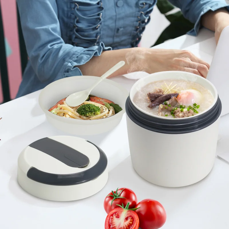 Popular Microwave Safe Bento Box Adult Or Kids 3 Compartment Food Container Divided Rectangle Three Layer Wheat Straw Lunch Box