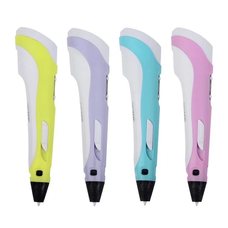 Factory Wholesale Drawing Printer 3D Pen With 1.75mm PLA Filament Refills Print Pen 3D Printing Pen
