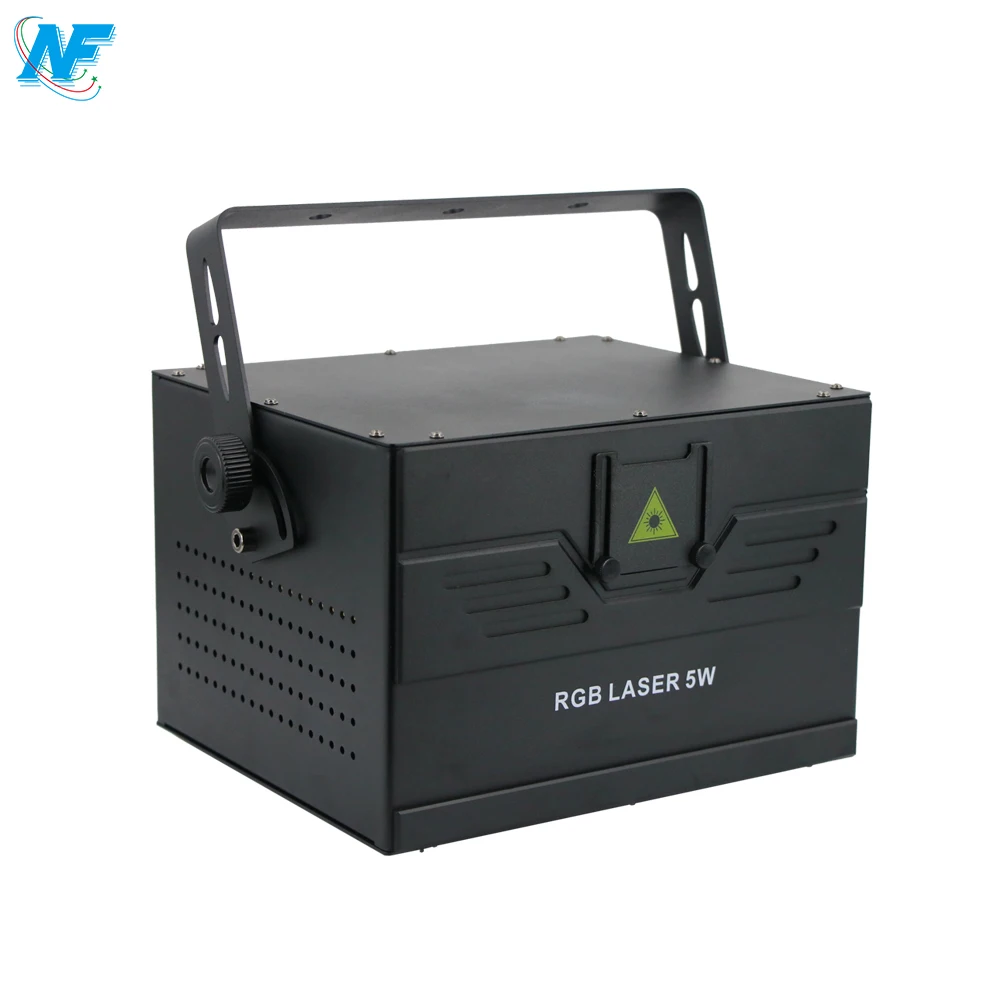 Professional dmx laser projector lazer 3W 5W full color laser light animation party show for night club bars