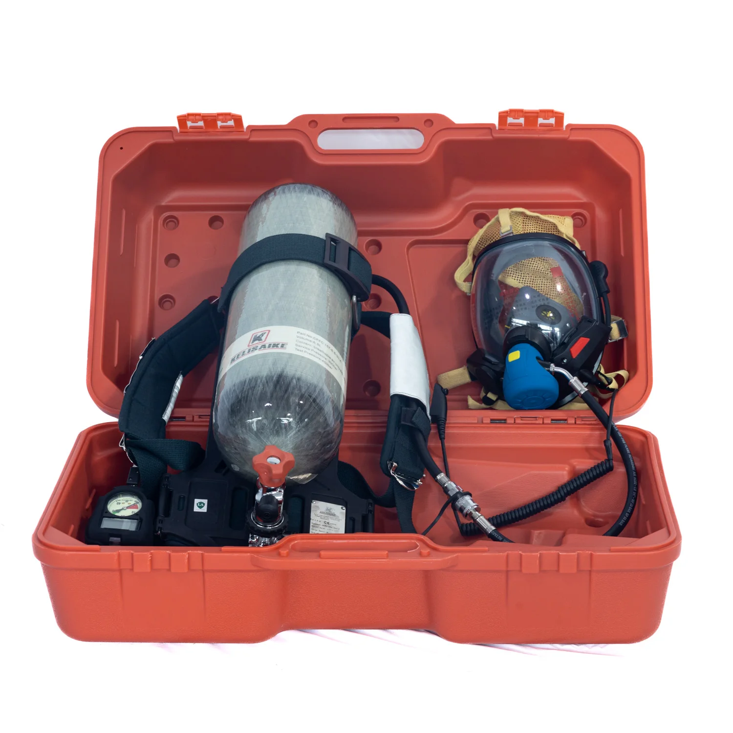 Заводская оптовая продажа воздушный компрессор SCBA Aramid автономный дыхательный аппарат маска для обучения пожарных
