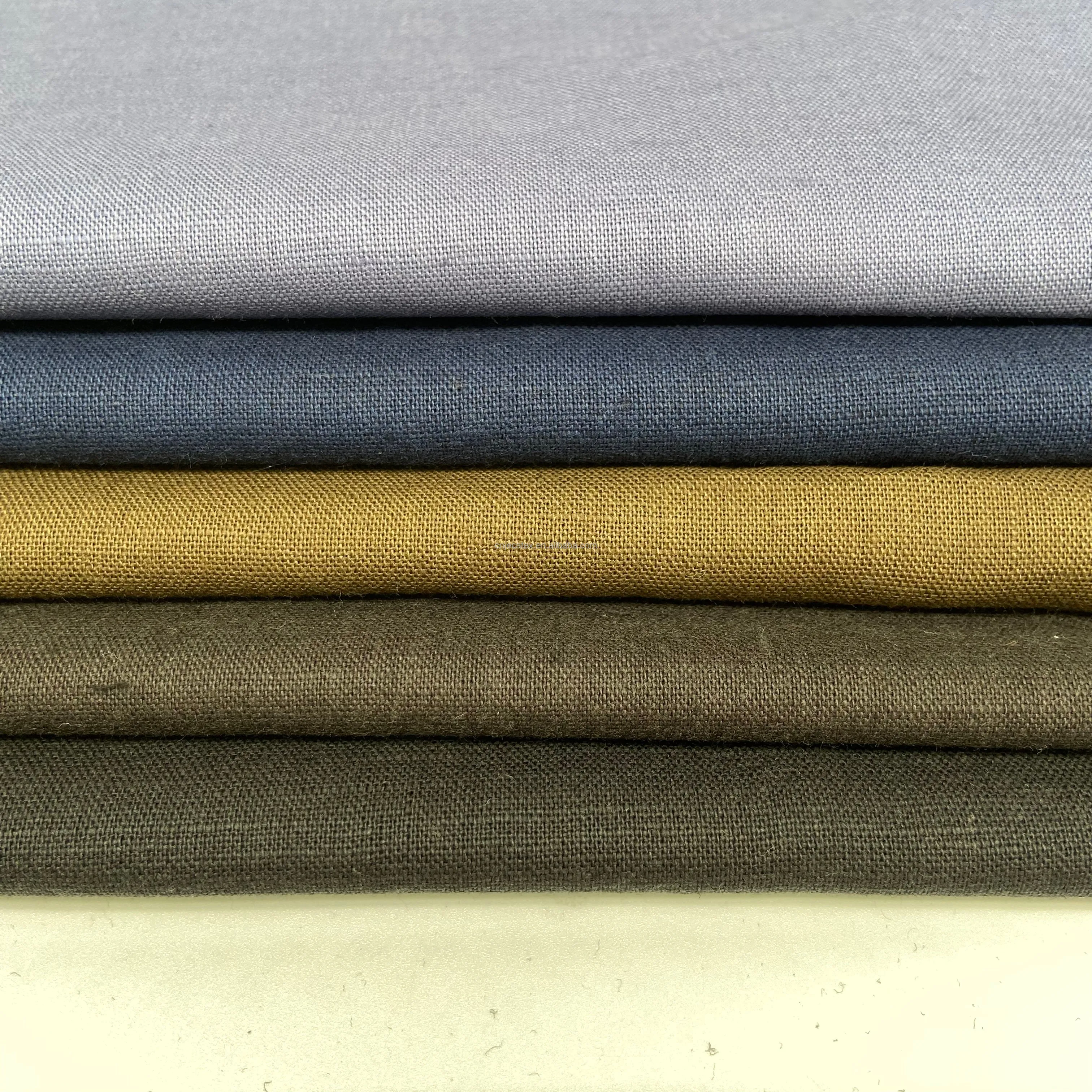 JECA BAROLO/ 15B GRS  52% Recycled Linen 48% Recycled cotton Fabric Solid piece dyed     Woven  european flax bci washable
