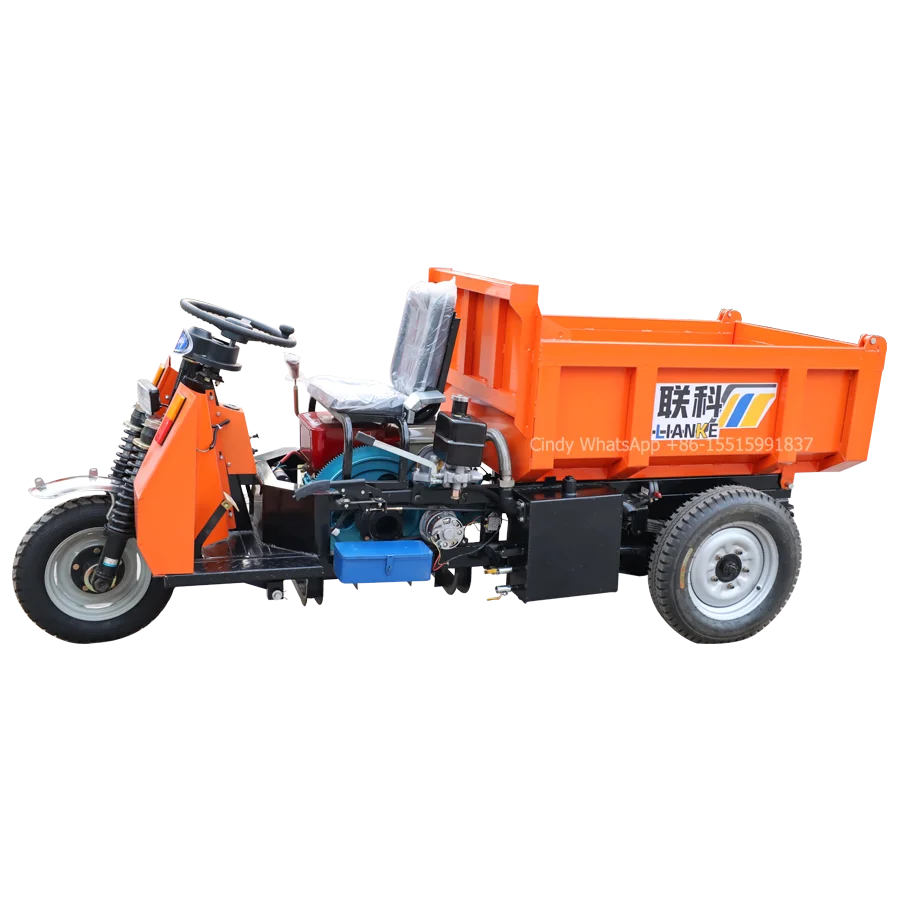Lianke mini dumper truck for cargo track dumper diesel,mini dumper diesel,diesel heater fuel pump dumper