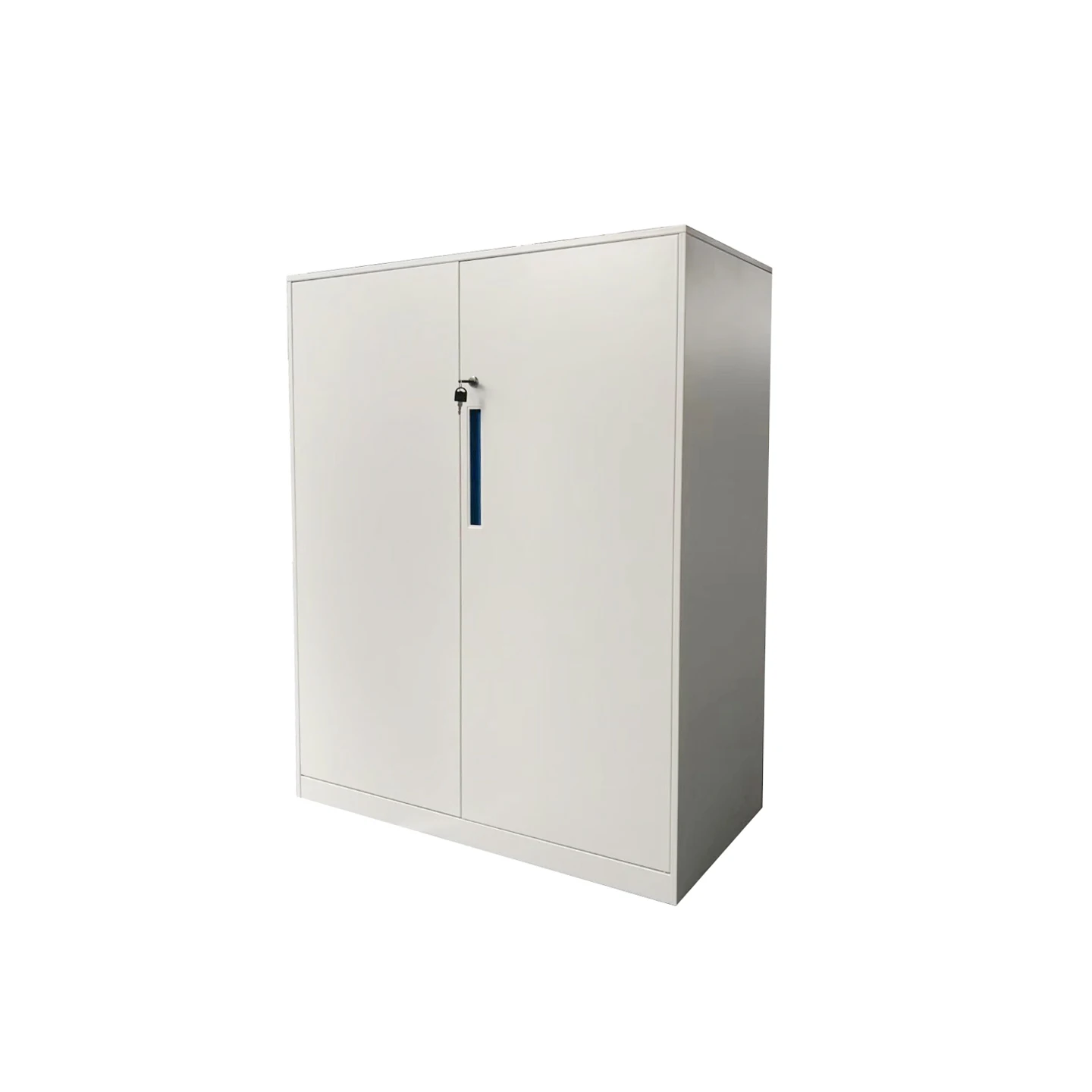 Filing Lockable Cabinet Customized Hot Sale Office Furniture, Stainless Steel Metal Wooden + White Color with Door 22mm