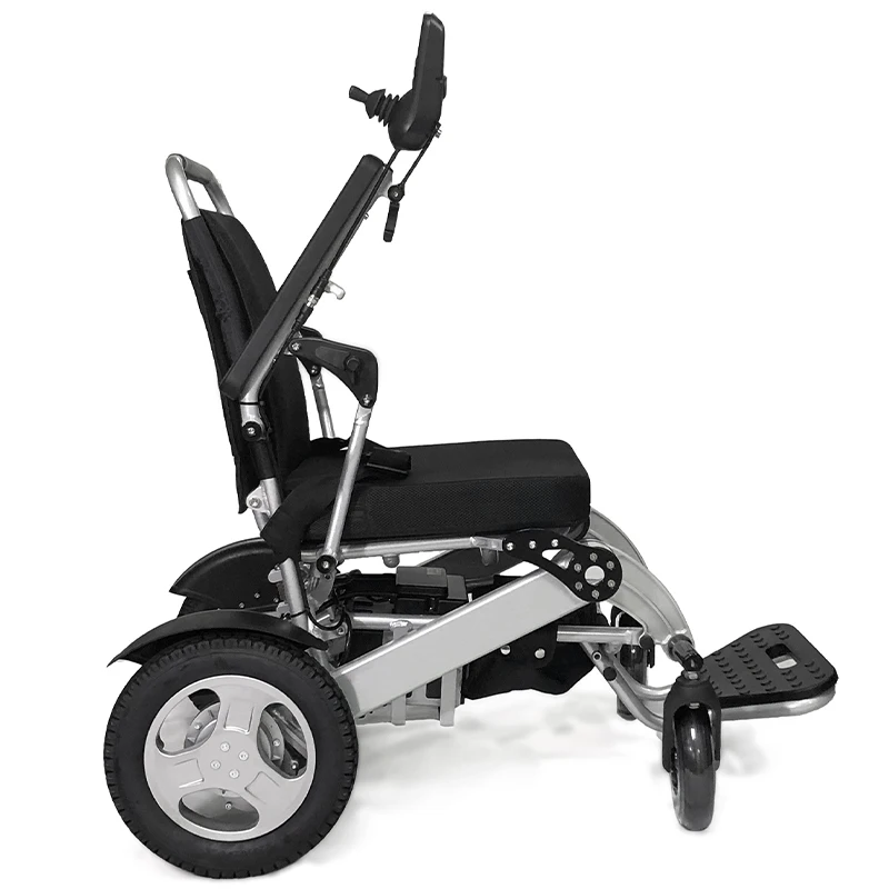 HEDY SEW02 Smart LCD Joystick Extra Wide Seat 55CM Remote Control Power Electric Wheelchair Wheel Chair With SOS Call FM Radio