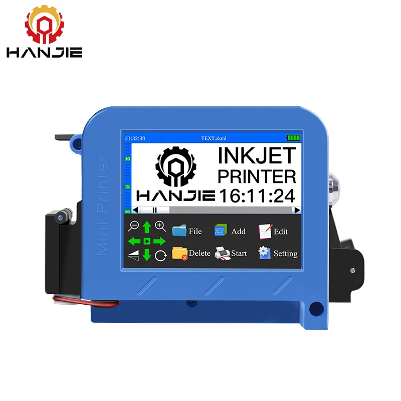 Batch coding machine handheld inkjet printer mini portable label printer for small business