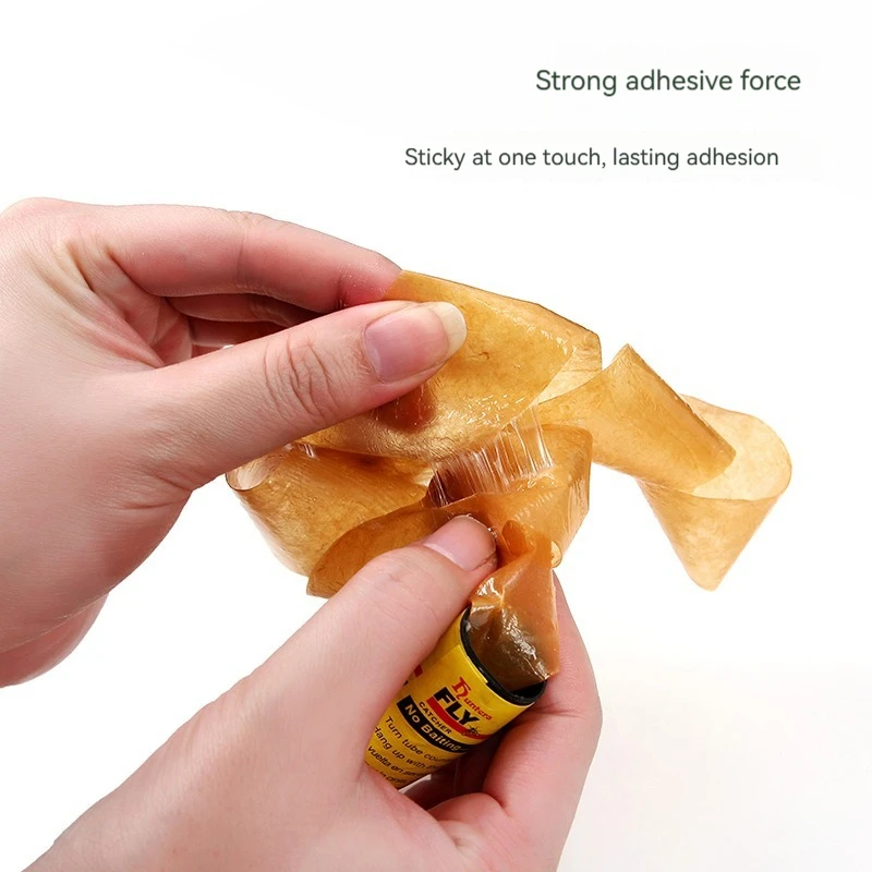 High Efficiency Wholesale Custom Logo Yellow Color Fruit Fly Trap with Pvc Sticker