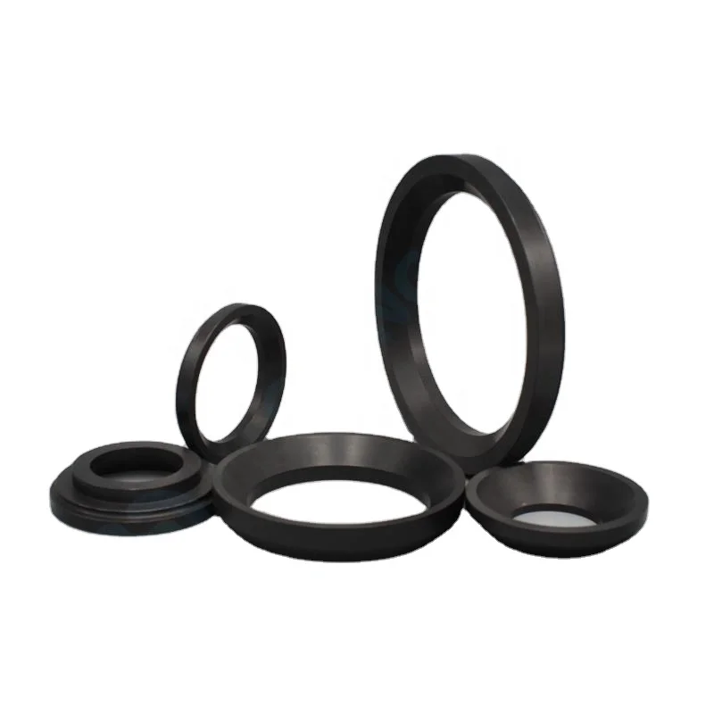 carbon fiber filled PTFE plastic shim gasketsring  seal ring   /PTFE spacer /Cylinder ring