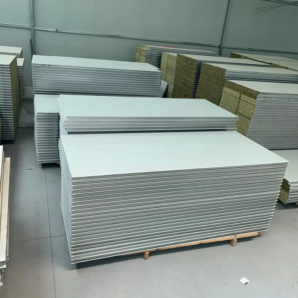 wholesale custom lebanon cheapest cement board polyurethane sandwich wall panel and clean cold room
