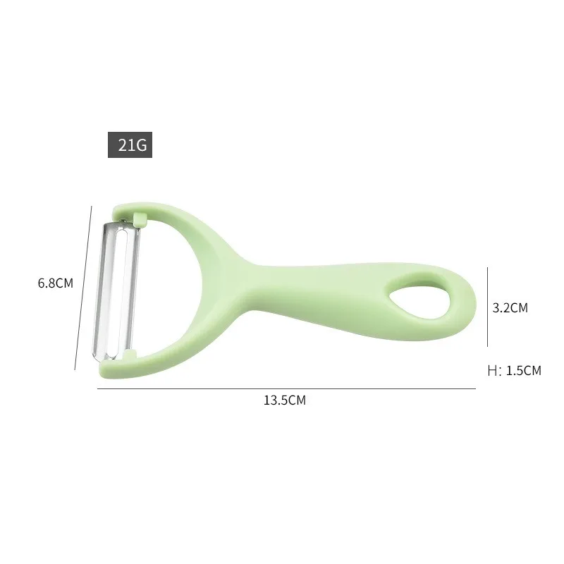 Top Seller 2023 Kitchen Gadget  Stainless steel Potato Peeler PP handle Vegetable Fruit Peeler