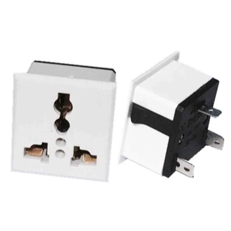 250V 10A industrial power socket multi-function power socket AC socket 2 holes 3 holes