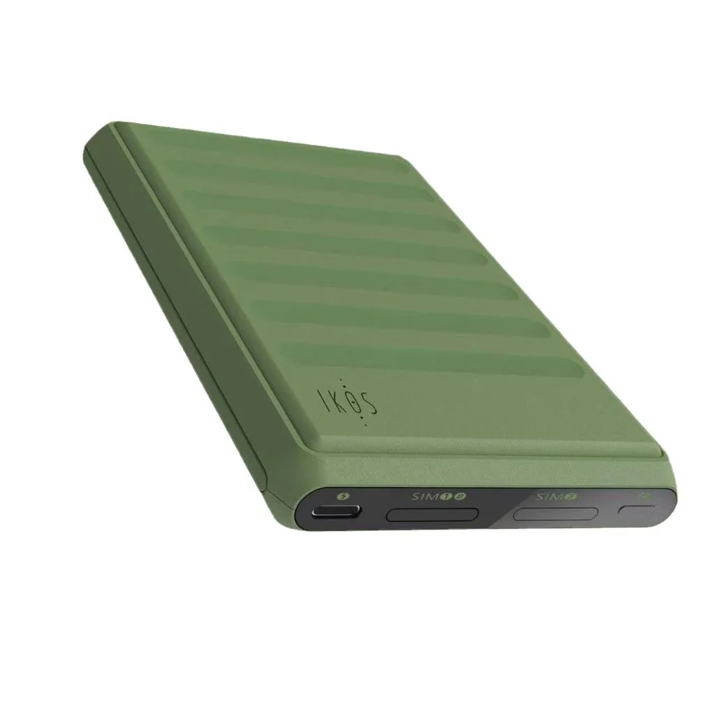 Supports 4G Ikos Internet double sim signal IKOS K7 Dual Triple Multi SIM Card Adapter For iPhone Active Simultaneously