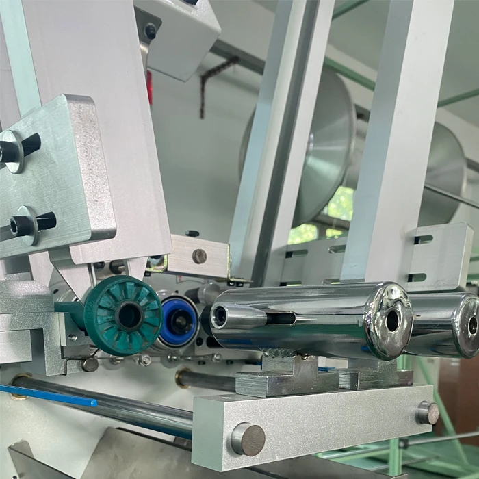 Zhengtai Automatic High Speed Control Heating Wire Cutting Yarn Bobbin Winding Machine