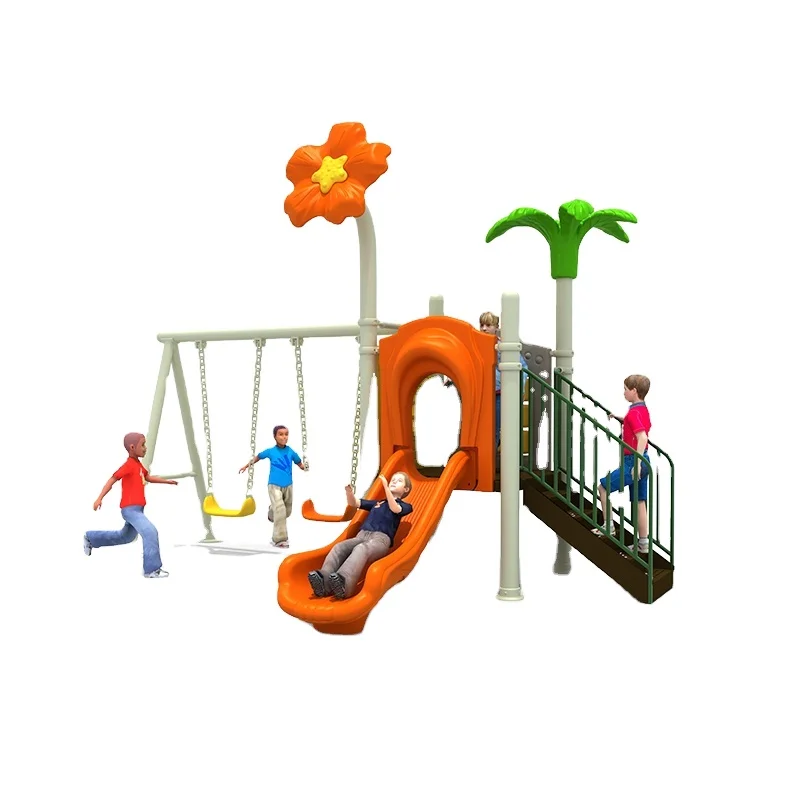 Outdoor play station systems play set rotational moulds slide playground children playground