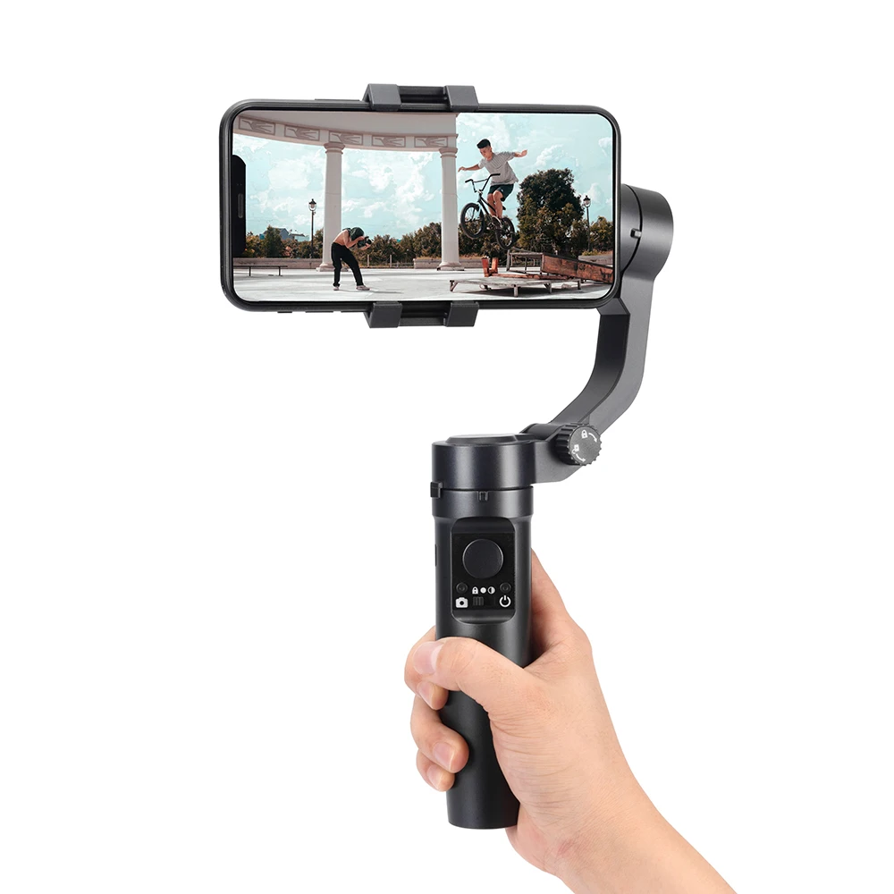 Professional Manufacturer Shooting Vlog Anti-Shake Face Automatic Stabilizer Gimbal Smartphone
