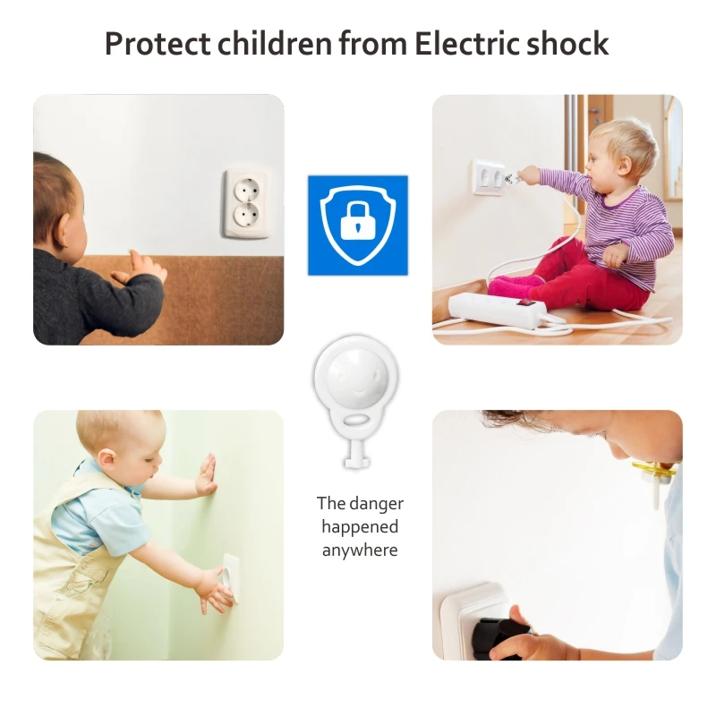 PRODIGY OL006  Plastic Electrical Outlet Cover, Power Plug Socket Protectors