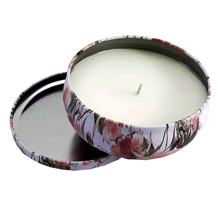 Свадьба, праздник, массаж, спа, декоративный подарок на заказ, ароматическая жестяная большая Ароматизированная свеча класса люкс