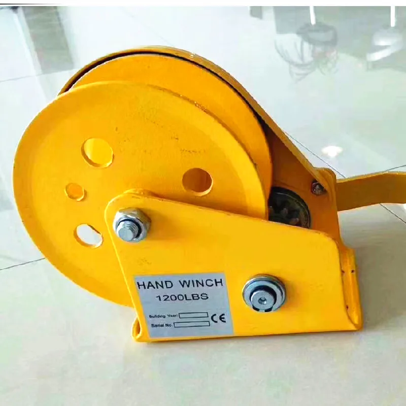 Handle Winch suit to belt or wire rope manual type for lifting