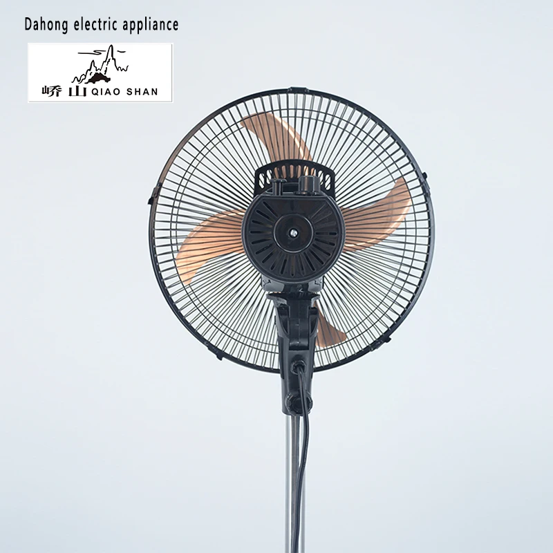 Chinese Factory Hot Sale Standing Pedestal Fan Intensive Cover 220V 100W AC Copper Motor Stand Fan Price