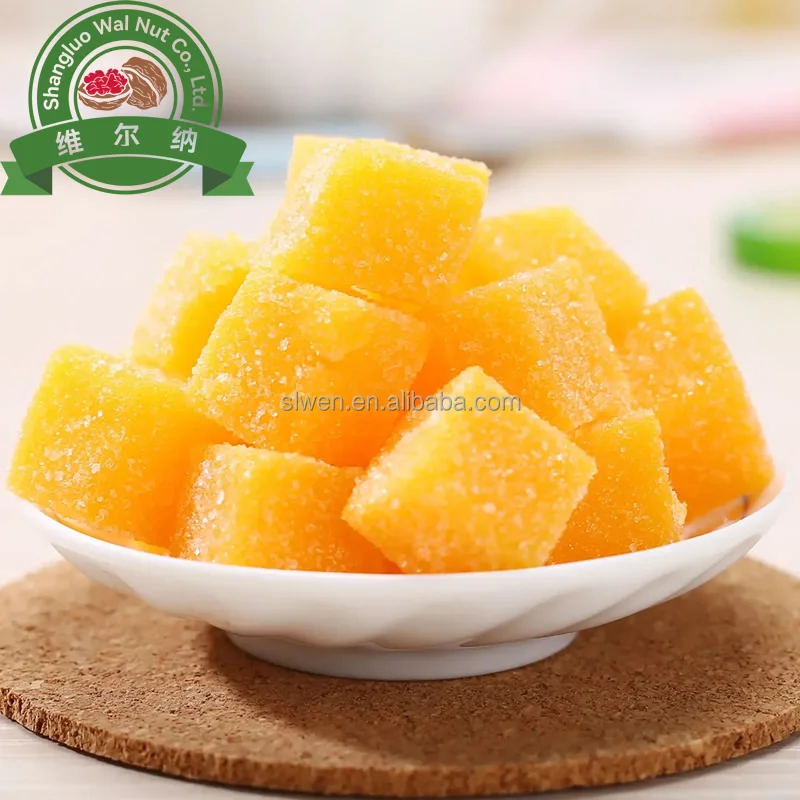 After Food Certification Can be to Eat Safely Delicious Candy 2023 New Product Mango Cubes Wholesale