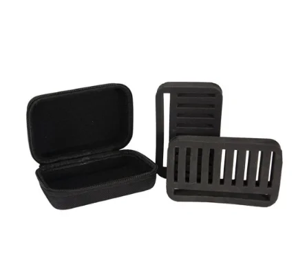 Portable Fishing Lure Box Spinner Spoon Bait Foam Storage Bag For Trout Flies Fishook Fish Hook Bait Case Container Fishing part