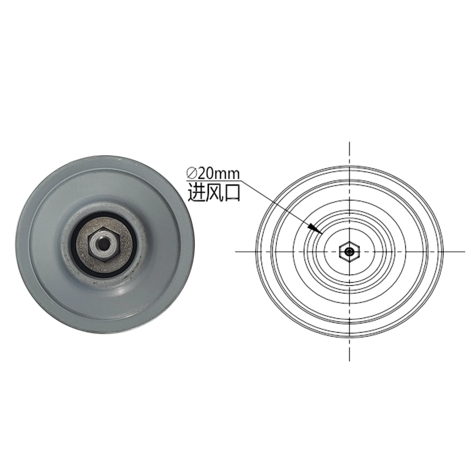 22.2V 210W power brushless DC motor miniature for vacuum cleaner equal product application