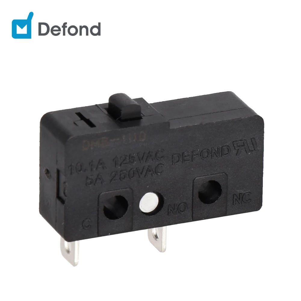 Defond мини микро выключатели spst DMB-1110-B-0AA31-06R 3a 250vac микро переключатель