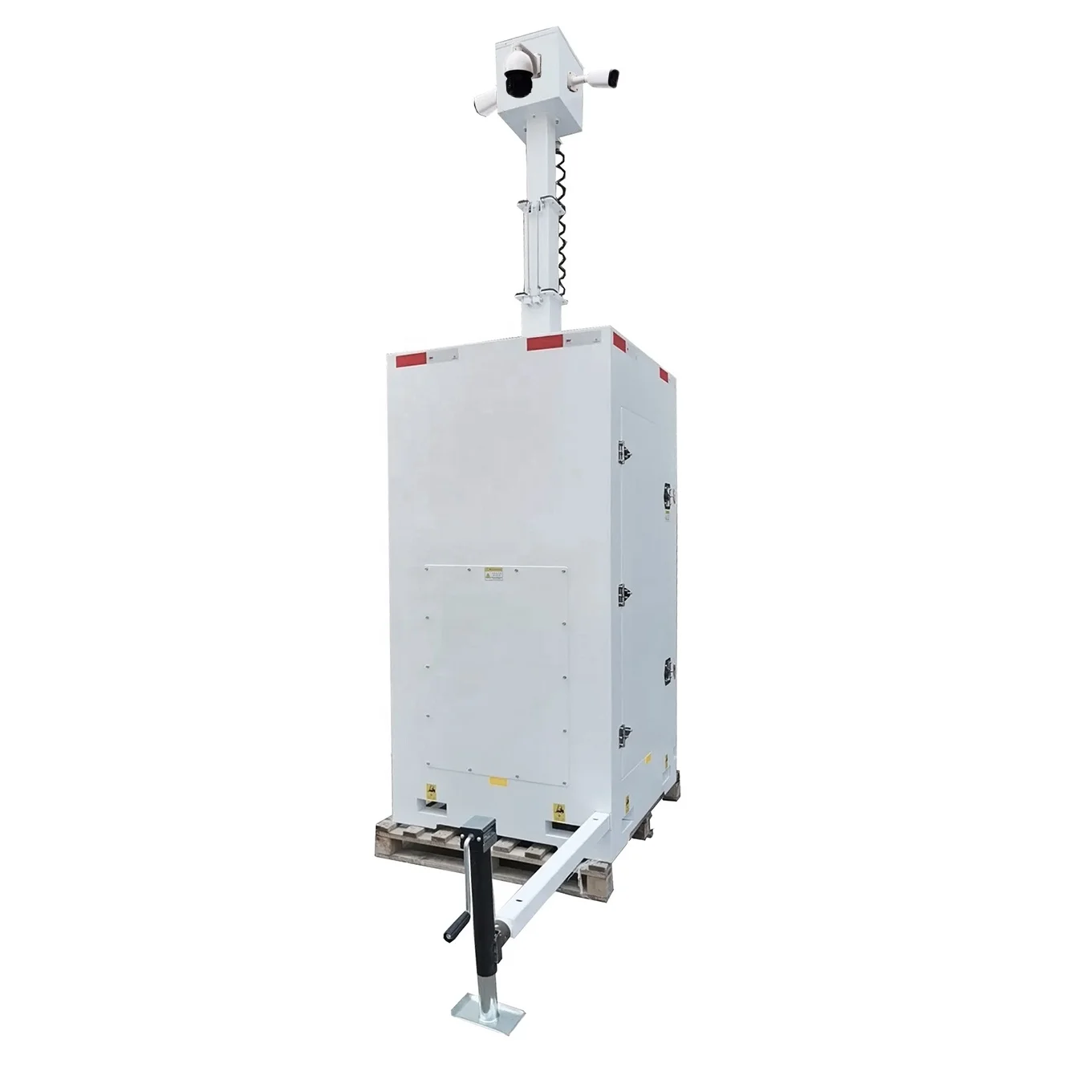 China Manufacturer CCTV Mobile Surveillance Mobile Light Tower for Mine Monitoring