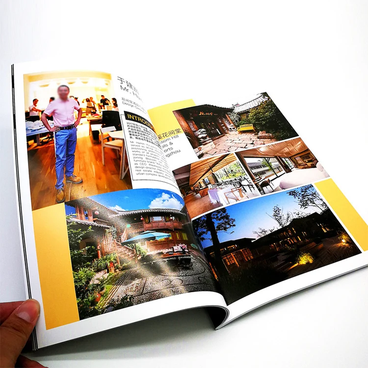 Wholesale High Quality Custom A4 Printing Catalog Flyers Leaflet