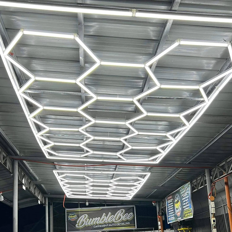SUEZ Factory hot sale hexagonal led light hexagon light  ceiling detail lightHexagon led light