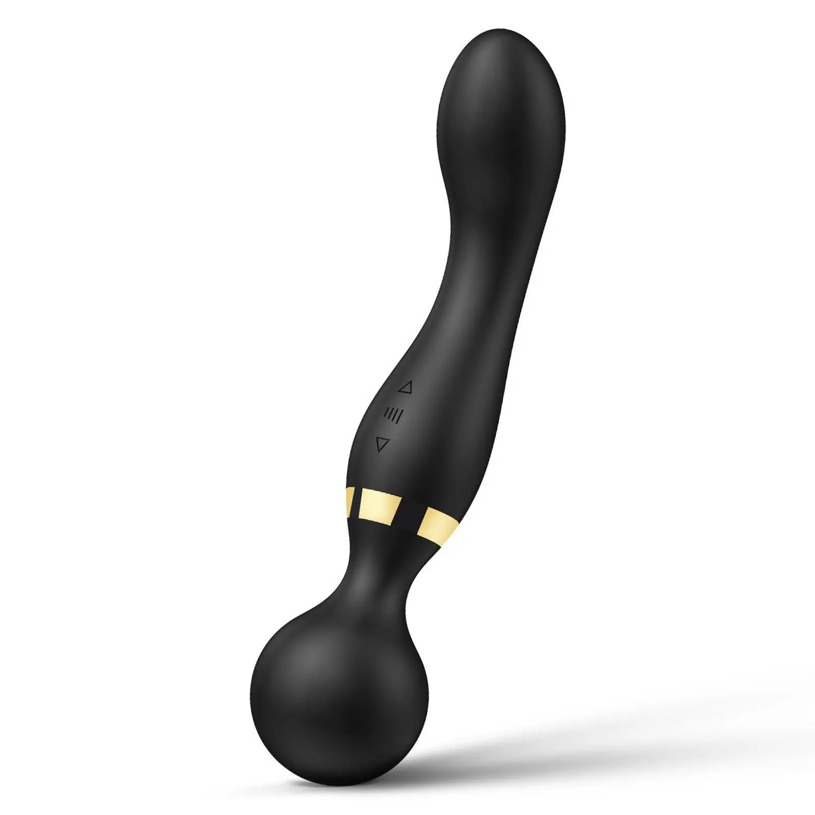 Double-Head Massage Stick With 20 Vibration Frequencies 8 Vibration Speeds Super Strong Vibrators  Silicone Sex Wand