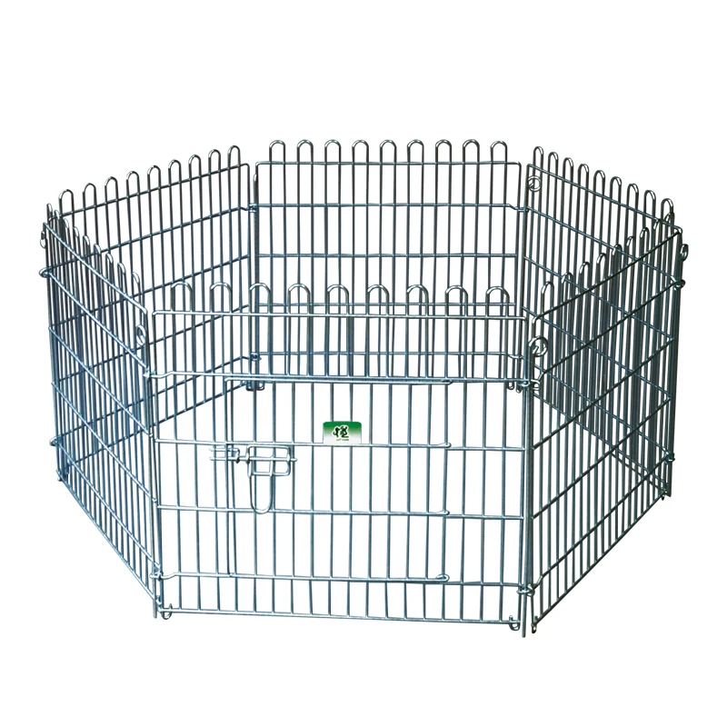 Hot selling  durable iron wire pet cage  outdoor indoor dog cage new large wire playpen
