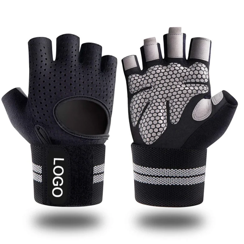 
Fitness weight lifting protective Gloves 